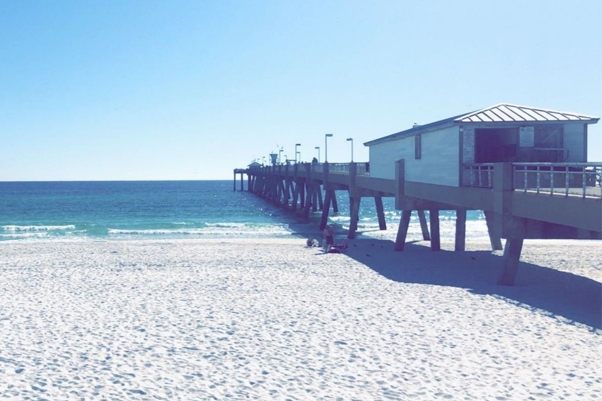 Okaloosa Island fishing peir