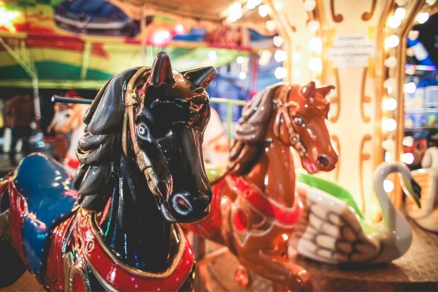 carousel at Baytowne Wharf