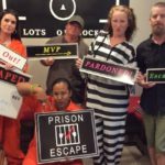 group escapes from a Destin-FWB escape room