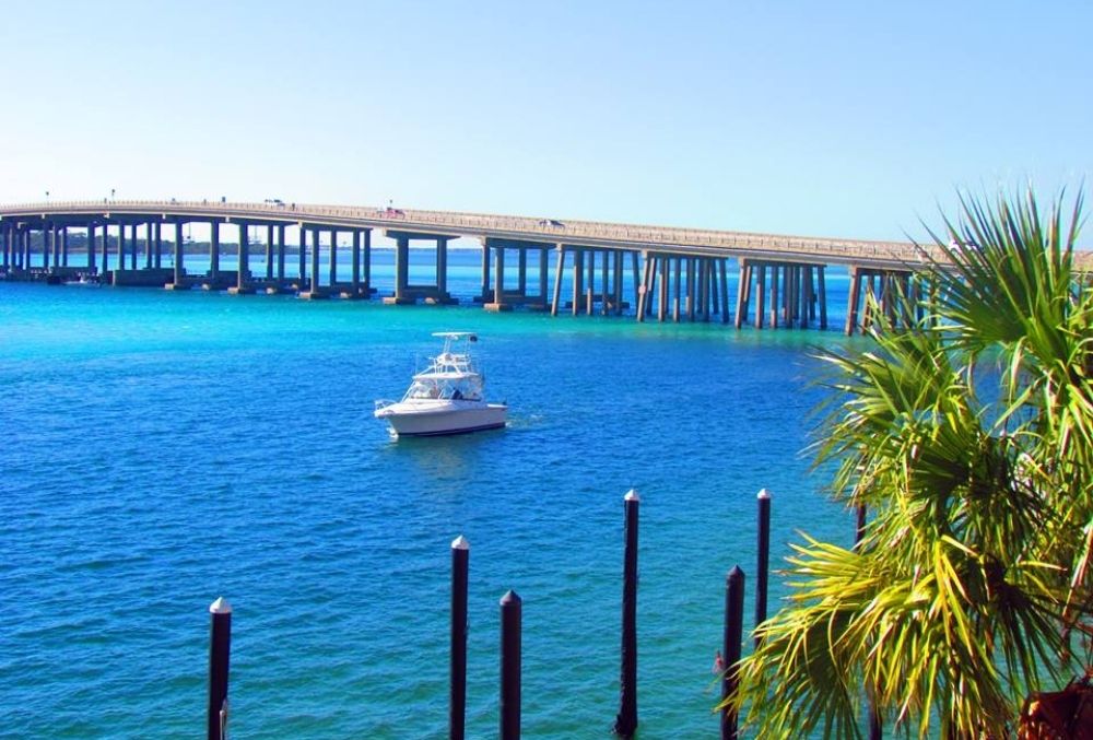 Emerald waters at HarborWalk Village