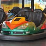 bumper cars at The Track in Destin